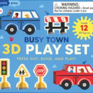 PaperPie Busy Town 3D Playset NEW